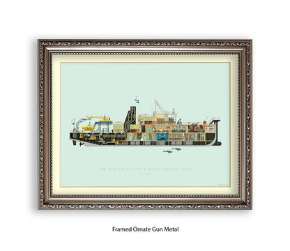 Life Aquatic With Steve Zissou - The Belafonte Fred Birchal Art Print