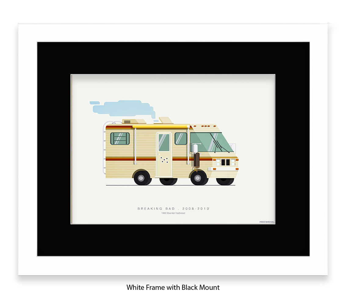 Breaking Bad -1986 Bounder Fleetwood - Fred Birchal Art Print