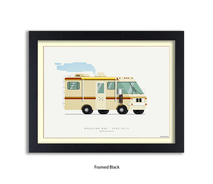Breaking Bad -1986 Bounder Fleetwood - Fred Birchal Art Print