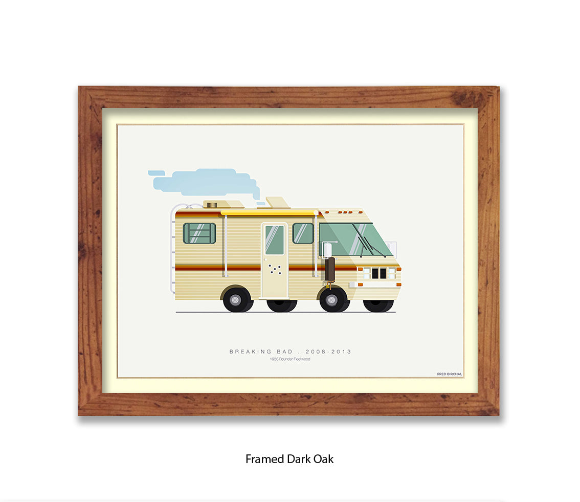 Breaking Bad -1986 Bounder Fleetwood - Fred Birchal Art Print
