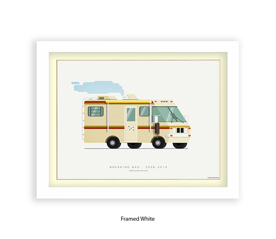 Breaking Bad -1986 Bounder Fleetwood - Fred Birchal Art Print