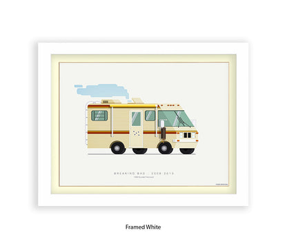Breaking Bad -1986 Bounder Fleetwood - Fred Birchal Art Print