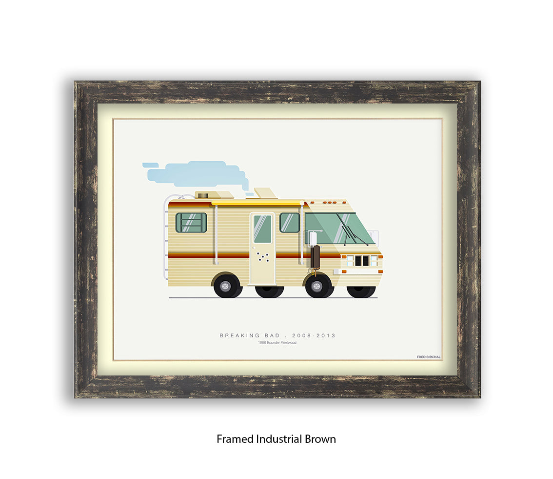 Breaking Bad -1986 Bounder Fleetwood - Fred Birchal Art Print
