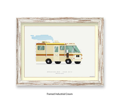 Breaking Bad -1986 Bounder Fleetwood - Fred Birchal Art Print