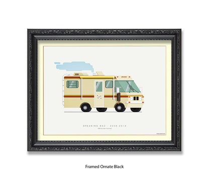 Breaking Bad -1986 Bounder Fleetwood - Fred Birchal Art Print