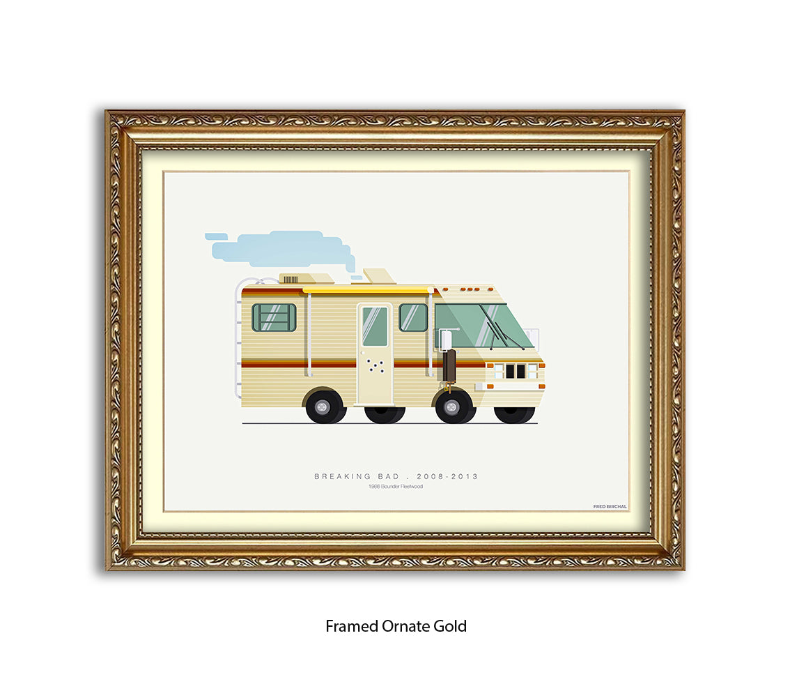 Breaking Bad -1986 Bounder Fleetwood - Fred Birchal Art Print