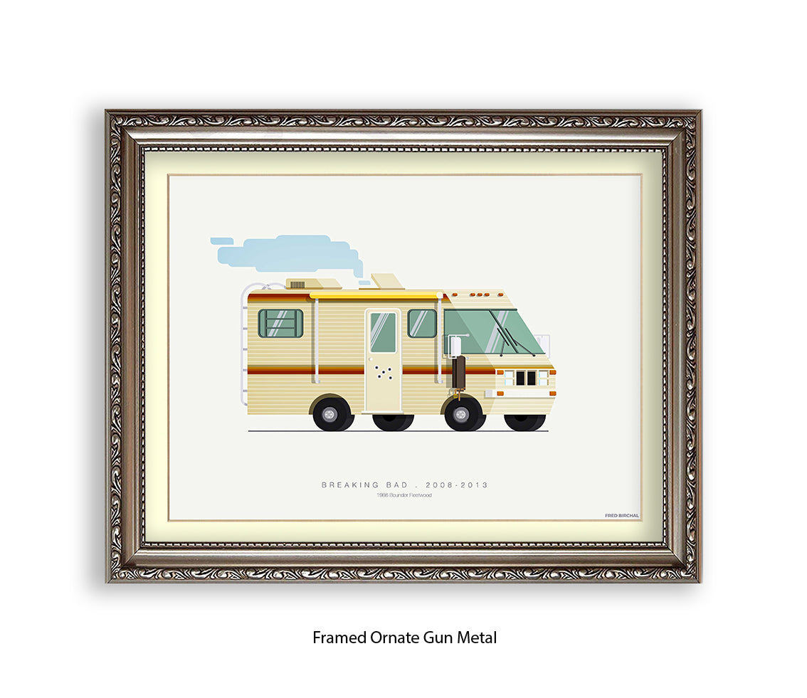 Breaking Bad -1986 Bounder Fleetwood - Fred Birchal Art Print