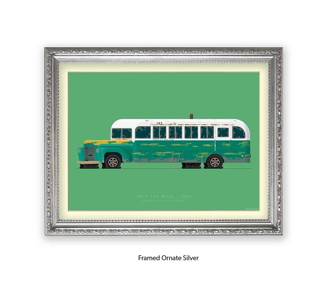 Into The Wild - Magic Bus - Fred Birchal Art Print