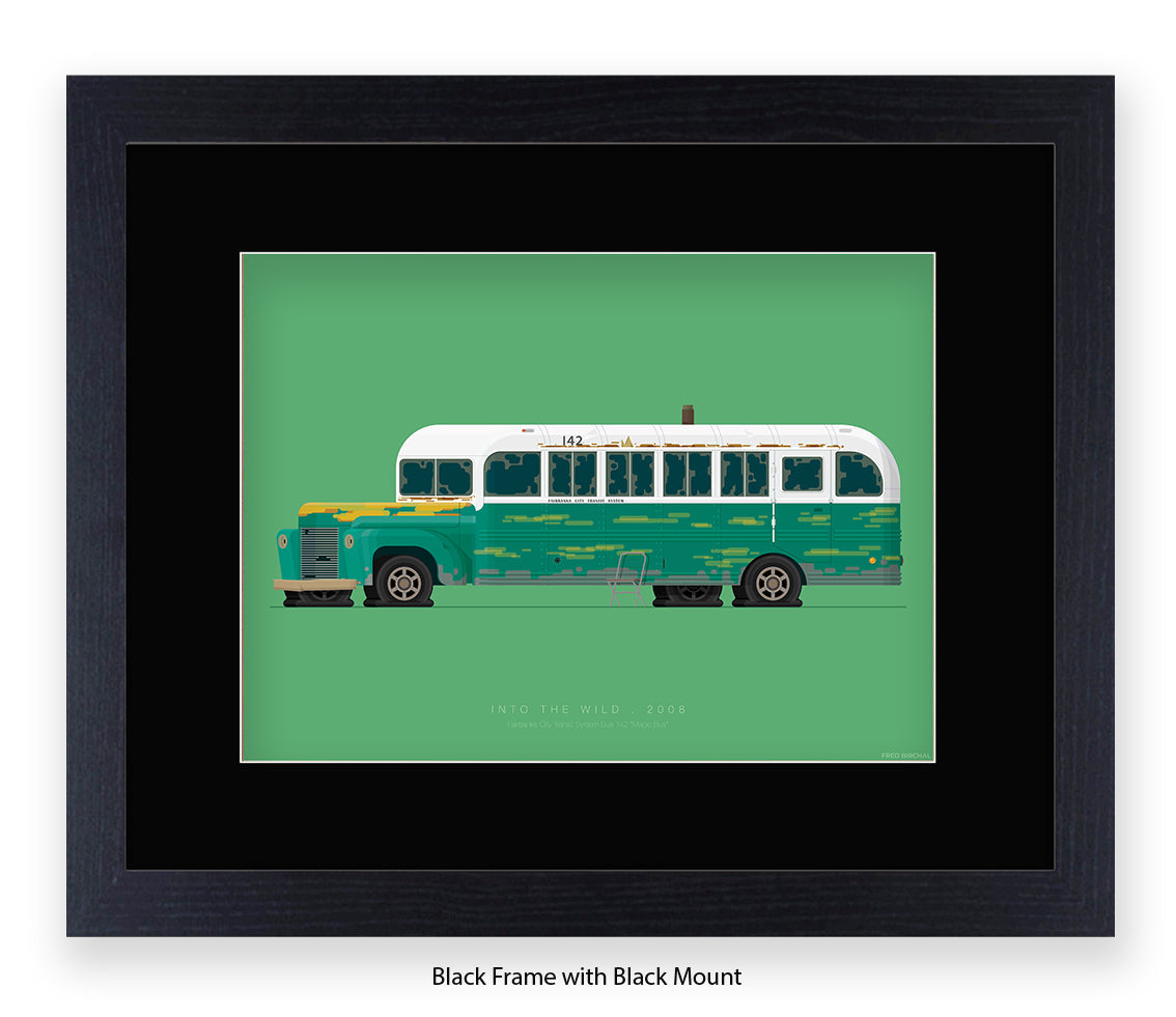 Into The Wild - Magic Bus - Fred Birchal Art Print