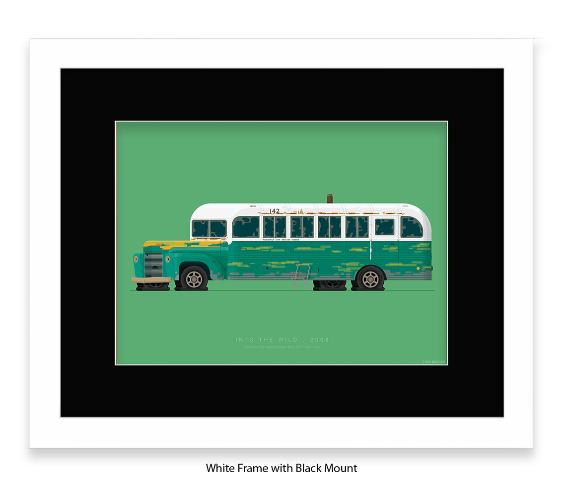 Into The Wild - Magic Bus - Fred Birchal Art Print