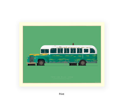 Into The Wild - Magic Bus - Fred Birchal Art Print