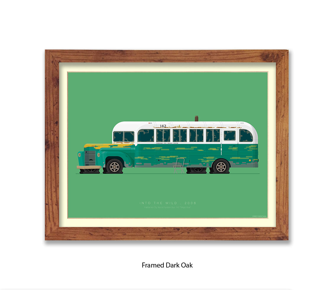 Into The Wild - Magic Bus - Fred Birchal Art Print