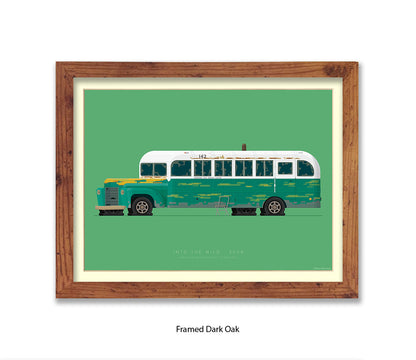 Into The Wild - Magic Bus - Fred Birchal Art Print