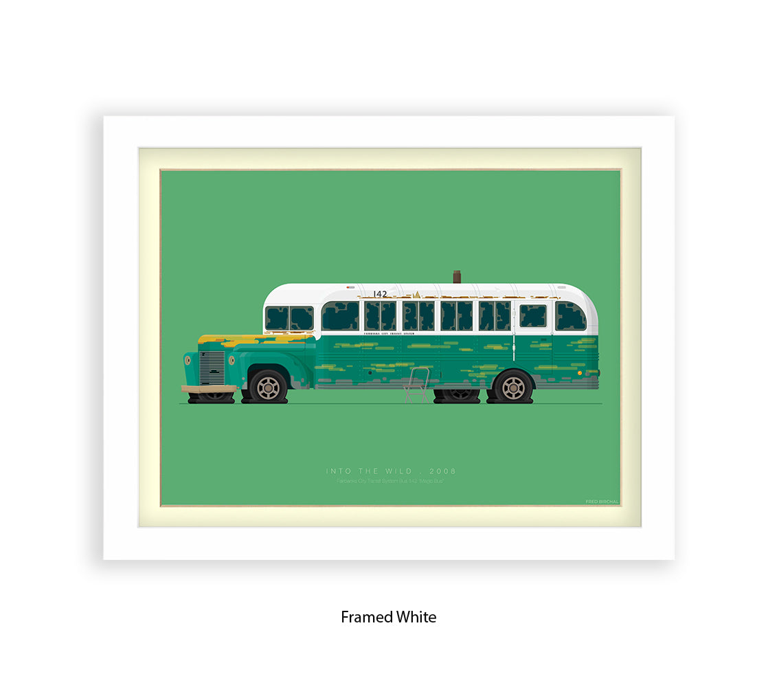 Into The Wild - Magic Bus - Fred Birchal Art Print