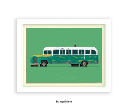 Into The Wild - Magic Bus - Fred Birchal Art Print