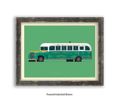 Into The Wild - Magic Bus - Fred Birchal Art Print