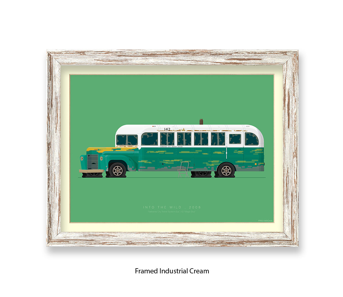 Into The Wild - Magic Bus - Fred Birchal Art Print