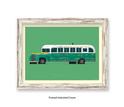 Into The Wild - Magic Bus - Fred Birchal Art Print