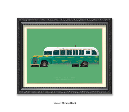 Into The Wild - Magic Bus - Fred Birchal Art Print