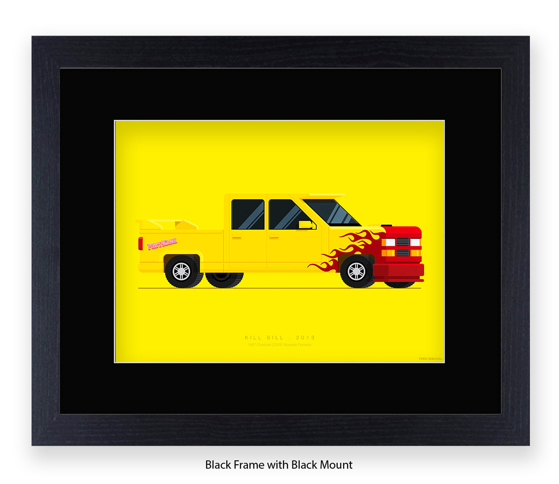Kill Bill - Pussy Wagen - Fred Birchal Art Print