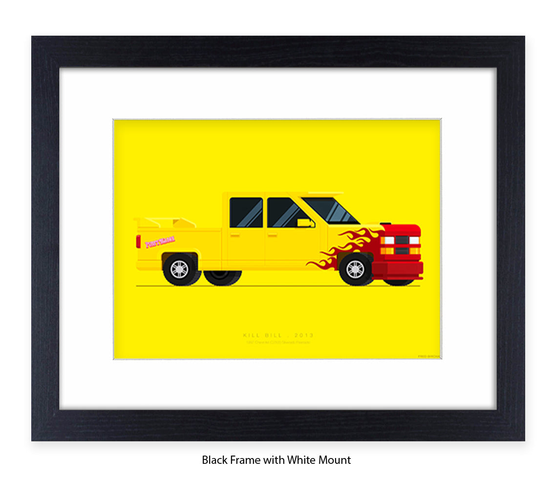 Kill Bill - Pussy Wagen - Fred Birchal Art Print
