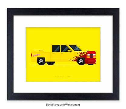 Kill Bill - Pussy Wagen - Fred Birchal Art Print