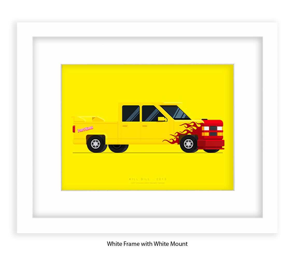 Kill Bill - Pussy Wagen - Fred Birchal Art Print