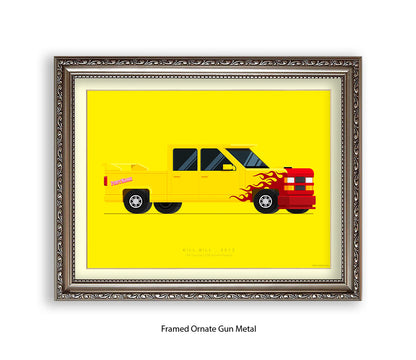 Kill Bill - Pussy Wagen - Fred Birchal Art Print