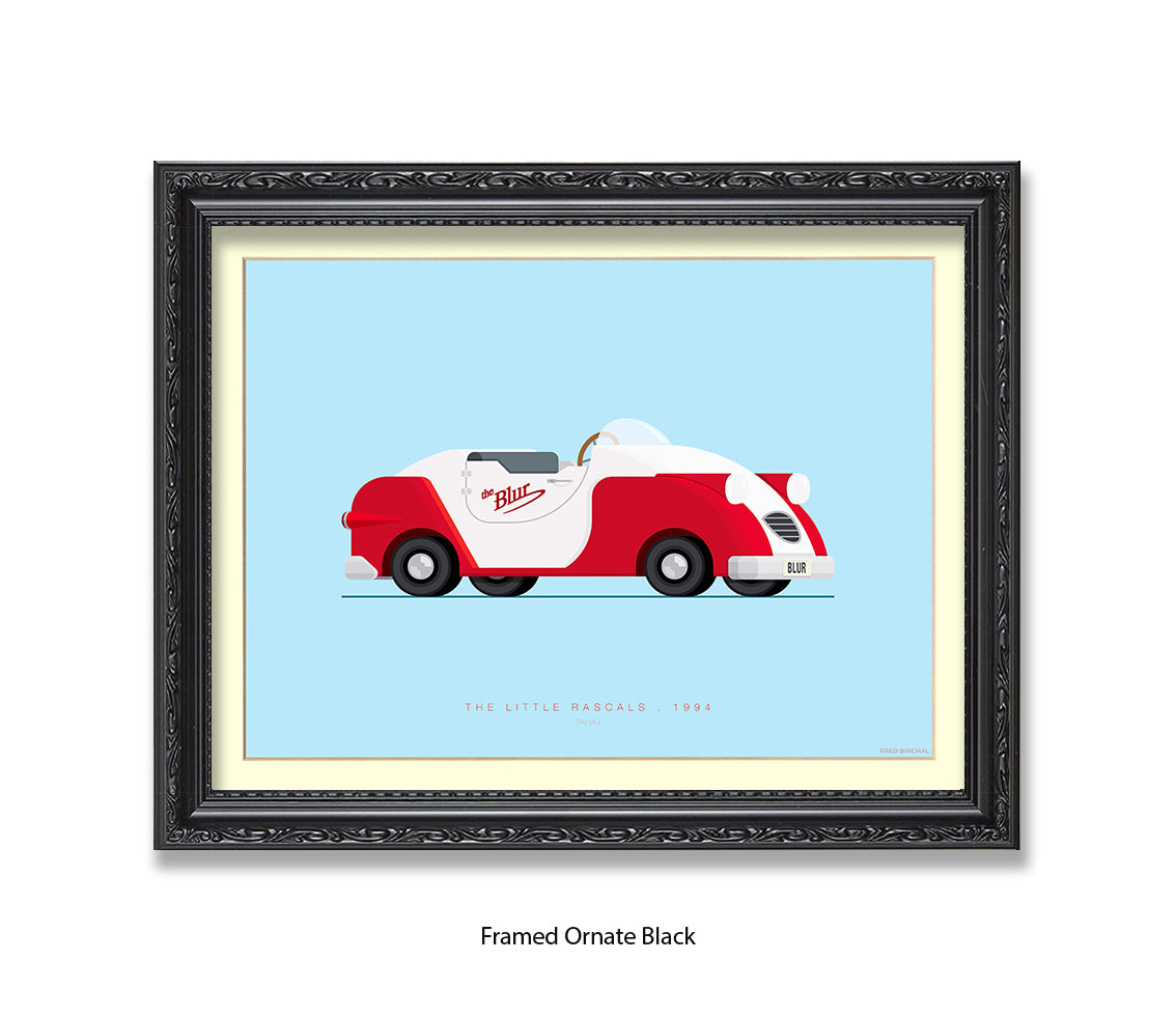 Little Rascals - 1994 - The Blur - Fred Birchal Art Print
