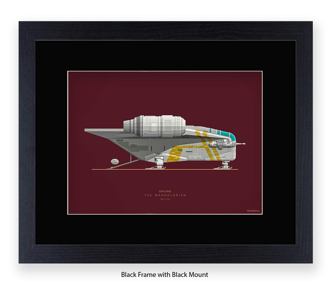 Star Wars - Mandalorian - Fred Birchal Art Print