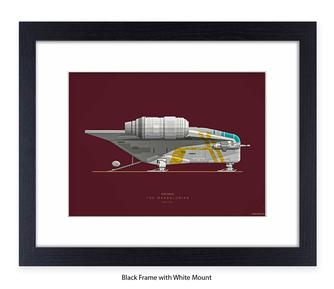 Star Wars - Mandalorian - Fred Birchal Art Print