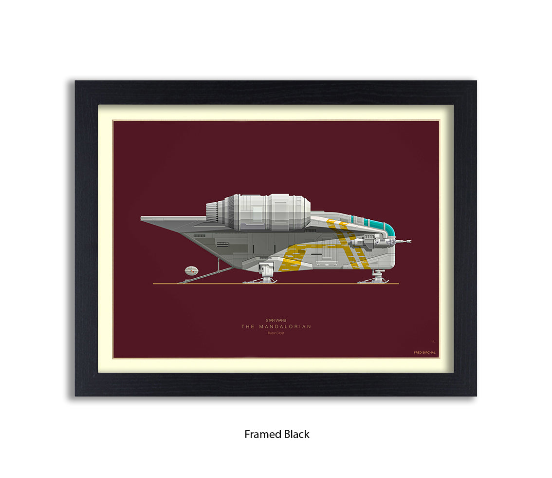 Star Wars - Mandalorian - Fred Birchal Art Print