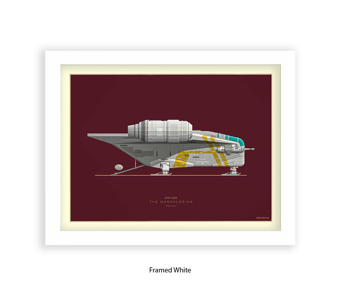 Star Wars - Mandalorian - Fred Birchal Art Print