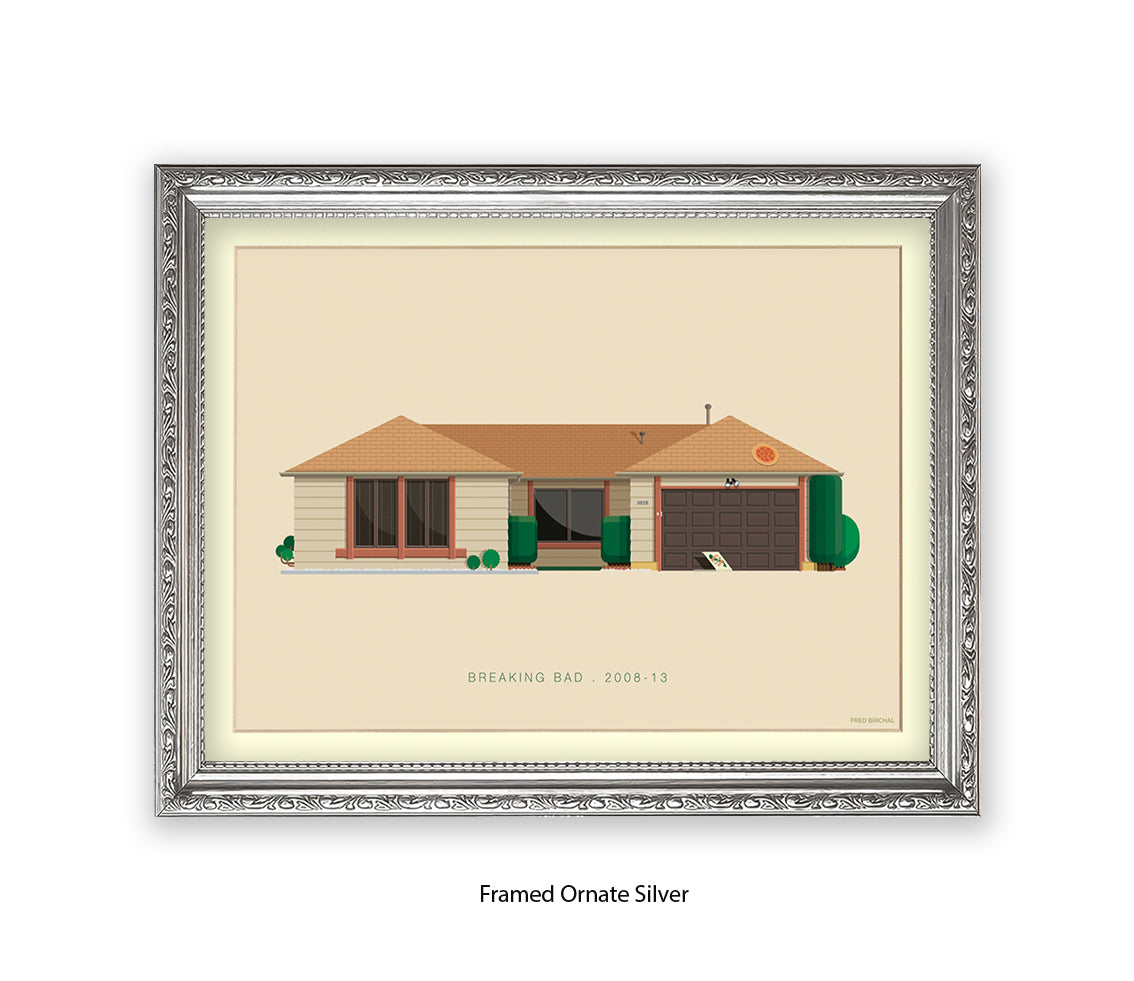 Breaking Bad - House - Fred Birchal Art Print