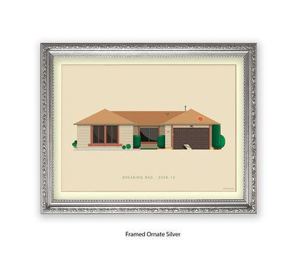 Breaking Bad - House - Fred Birchal Art Print