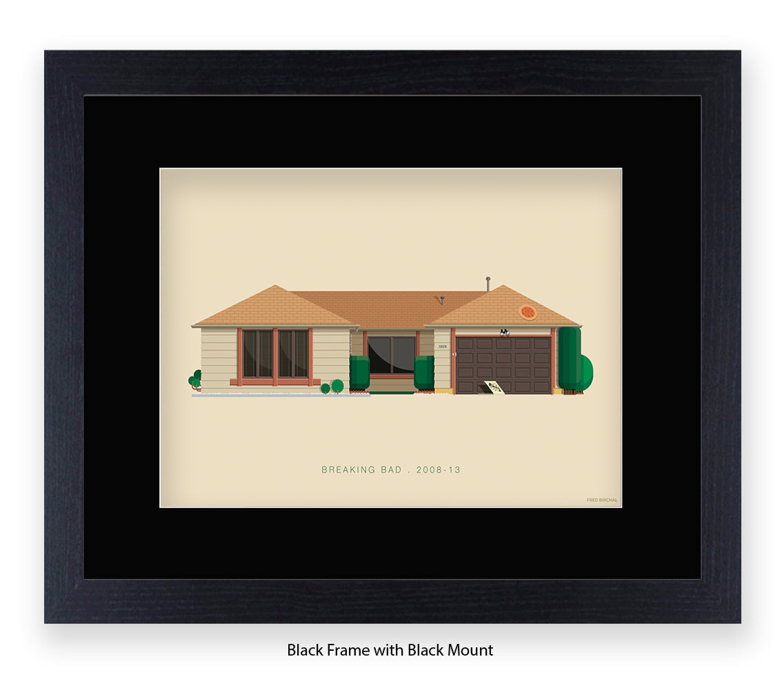 Breaking Bad - House - Fred Birchal Art Print
