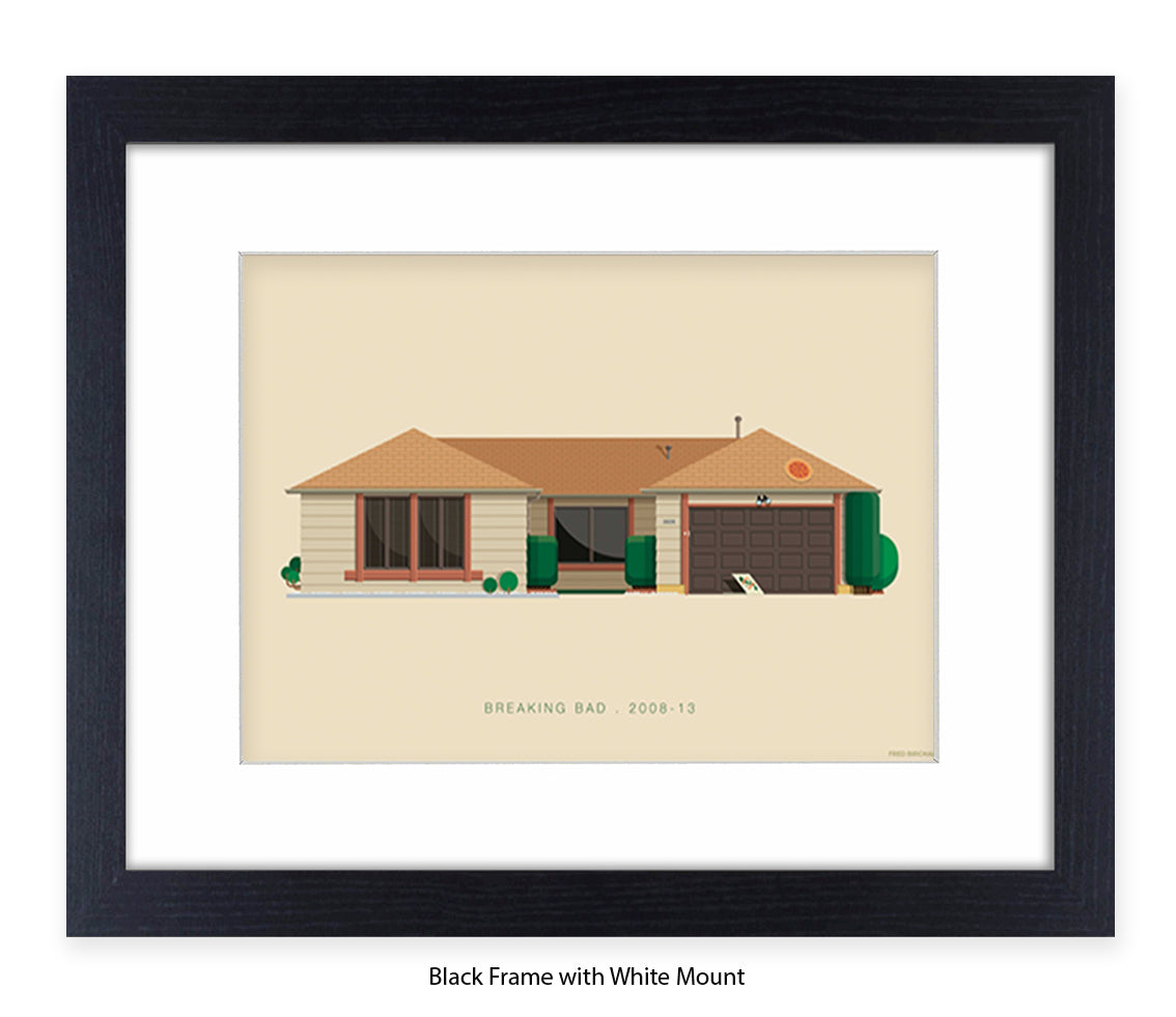 Breaking Bad - House - Fred Birchal Art Print