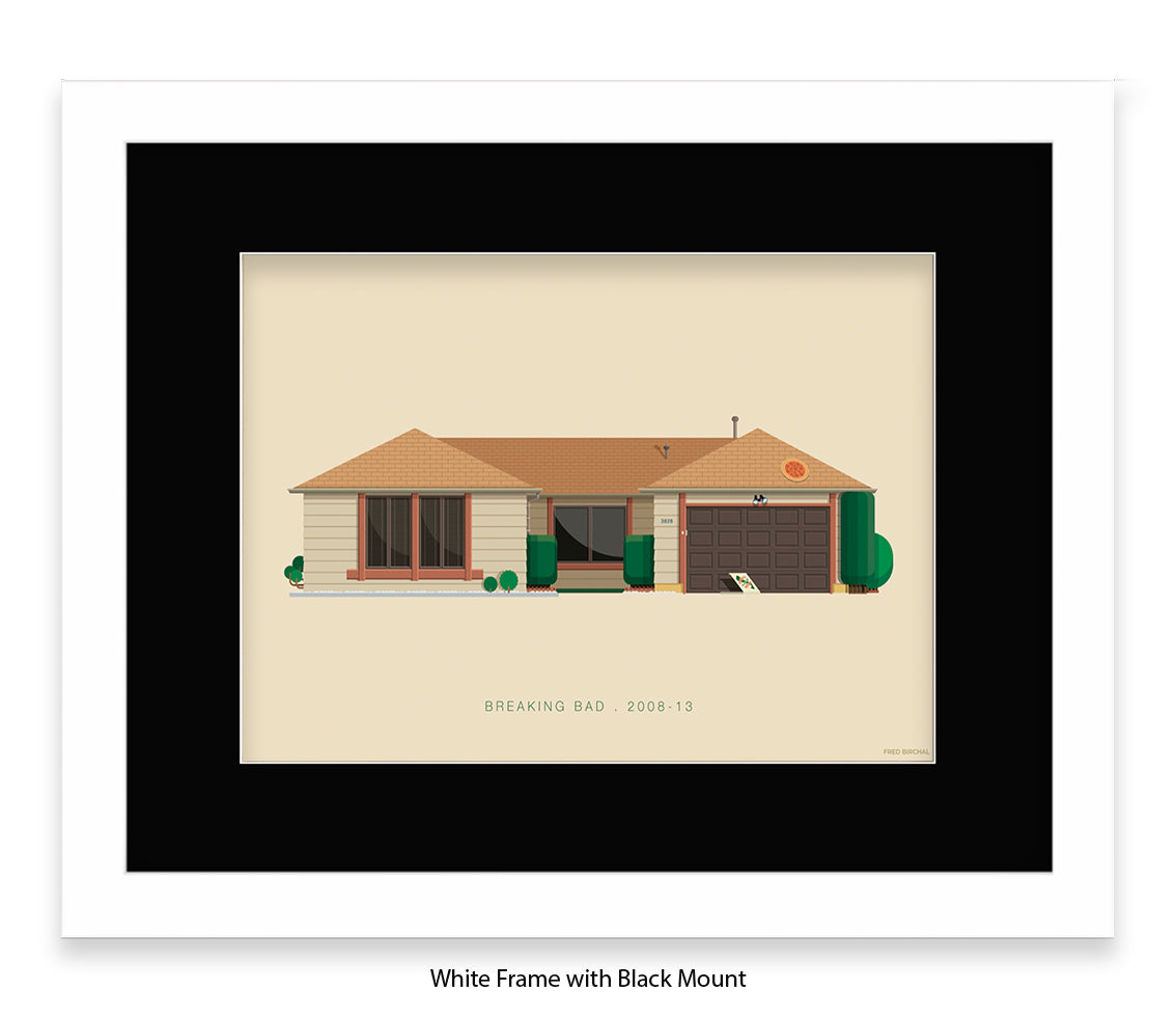 Breaking Bad - House - Fred Birchal Art Print