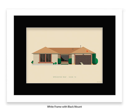 Breaking Bad - House - Fred Birchal Art Print