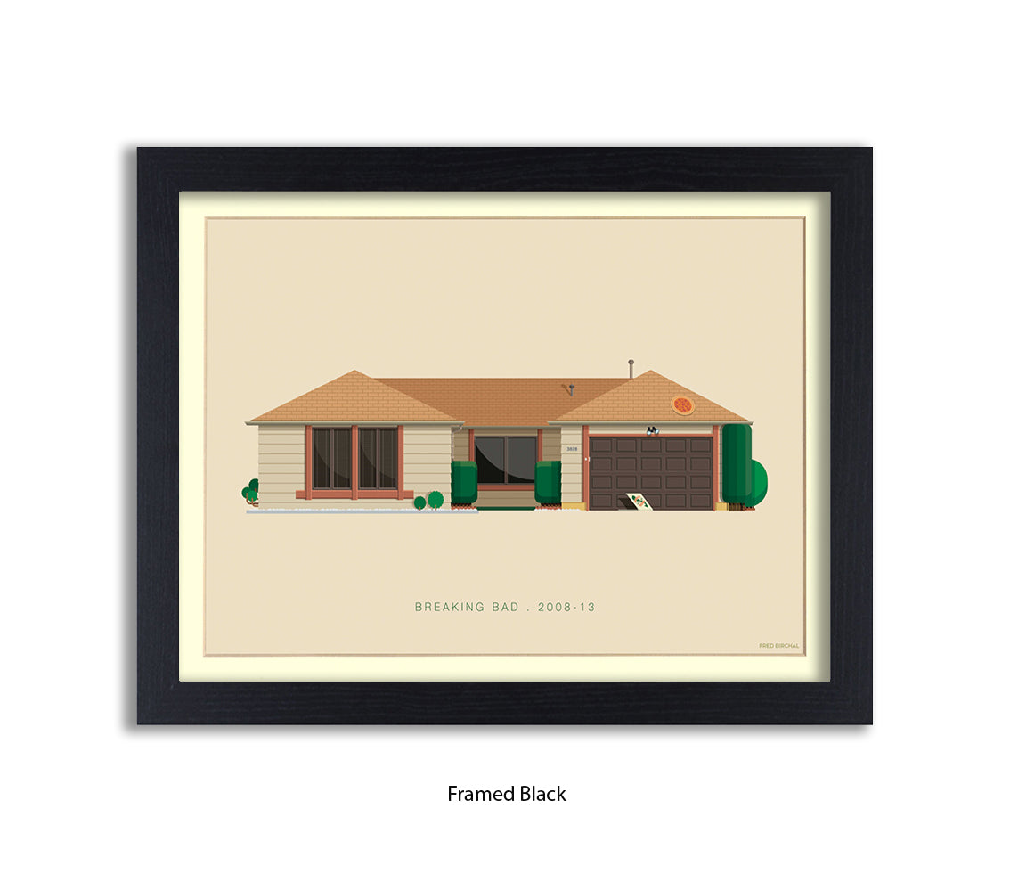 Breaking Bad - House - Fred Birchal Art Print