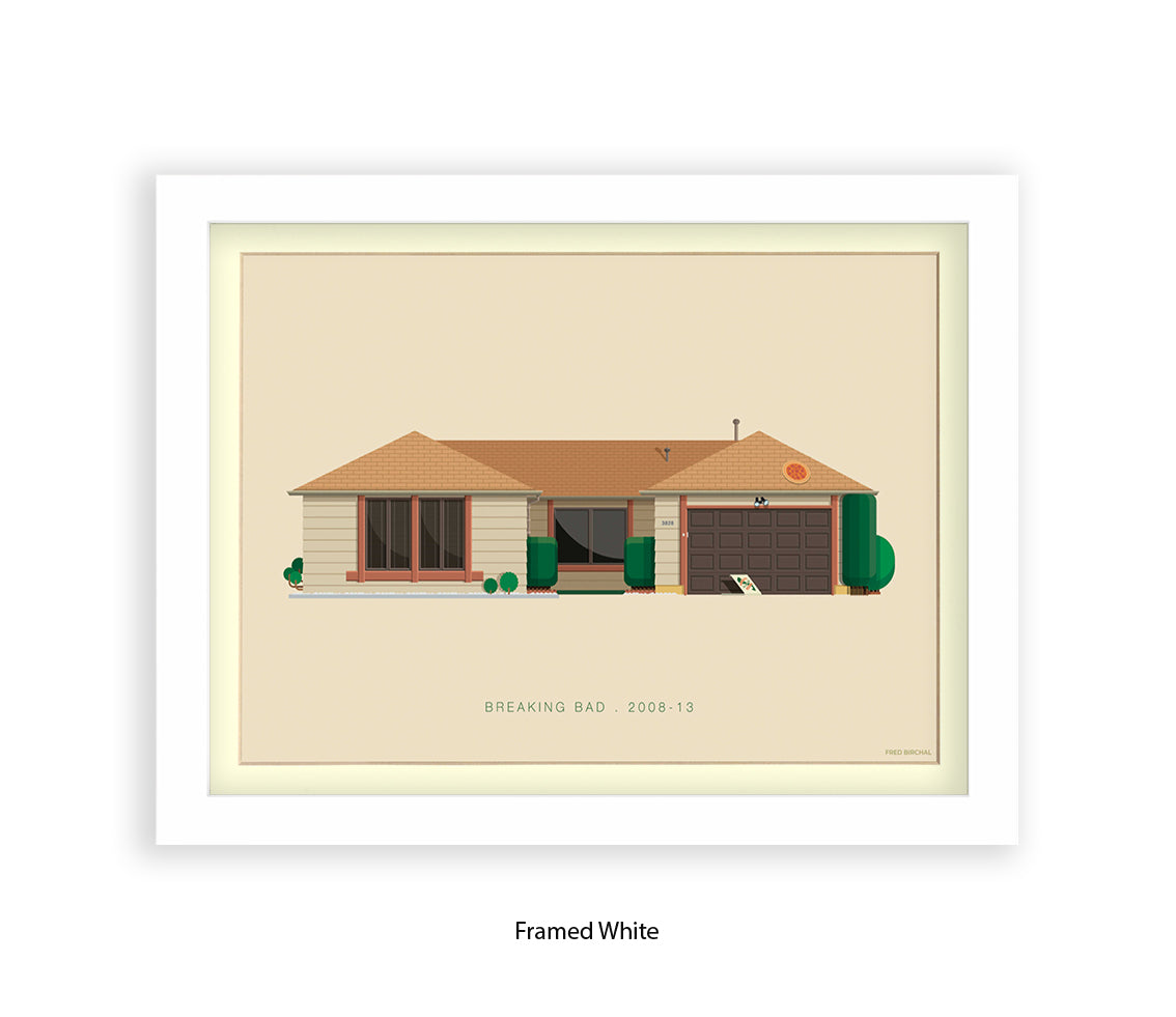Breaking Bad - House - Fred Birchal Art Print