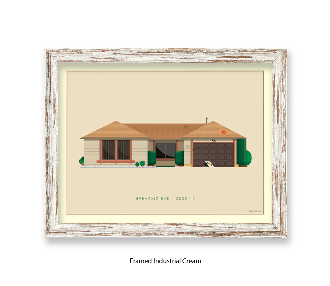Breaking Bad - House - Fred Birchal Art Print