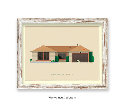 Breaking Bad - House - Fred Birchal Art Print