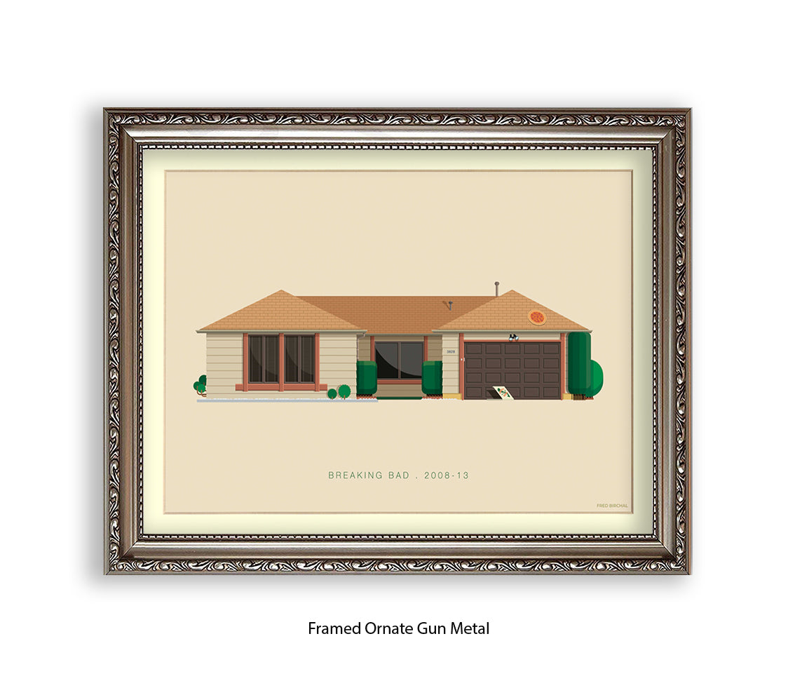 Breaking Bad - House - Fred Birchal Art Print