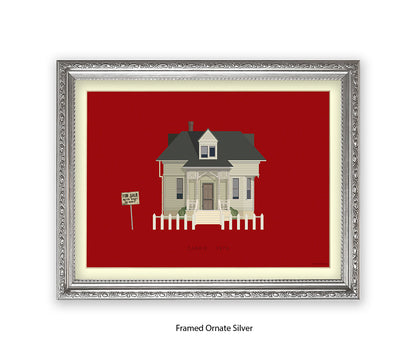 Carrie 1976 - House - Fred Birchal Art Print