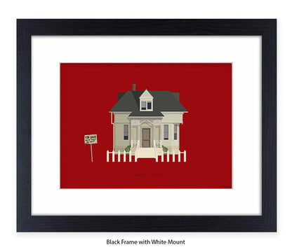 Carrie 1976 - House - Fred Birchal Art Print