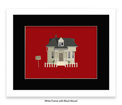 Carrie 1976 - House - Fred Birchal Art Print