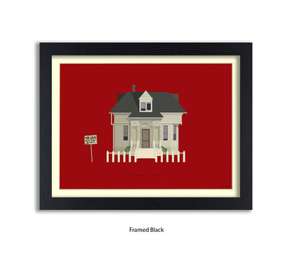 Carrie 1976 - House - Fred Birchal Art Print