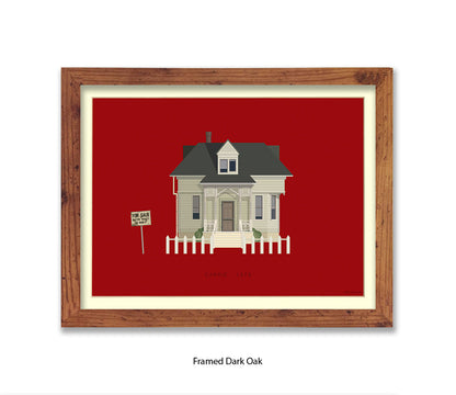 Carrie 1976 - House - Fred Birchal Art Print