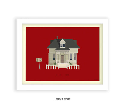 Carrie 1976 - House - Fred Birchal Art Print